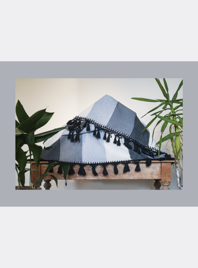 Oaxacan tassel bedspread