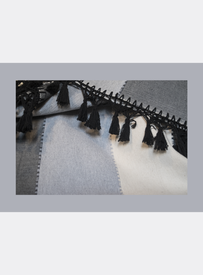 Oaxacan tassel bedspread