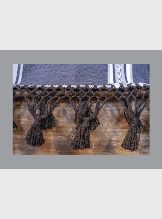 Oaxacan tassel bedspread