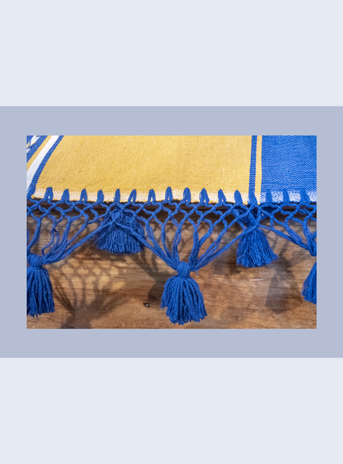 Oaxacan tassel bedspread