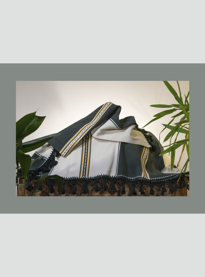 Oaxacan tassel bedspread