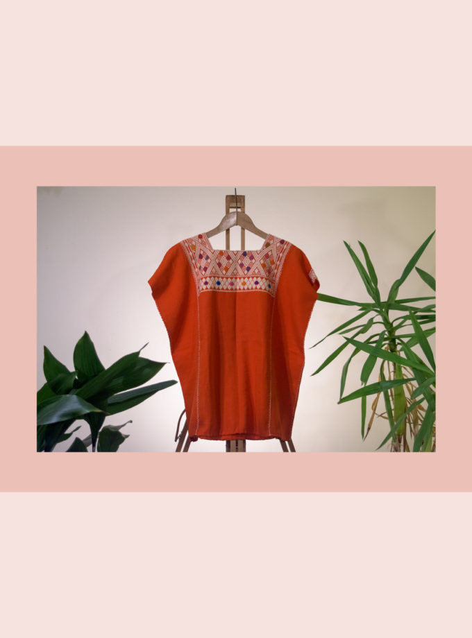 Oaxacan orange huipíl